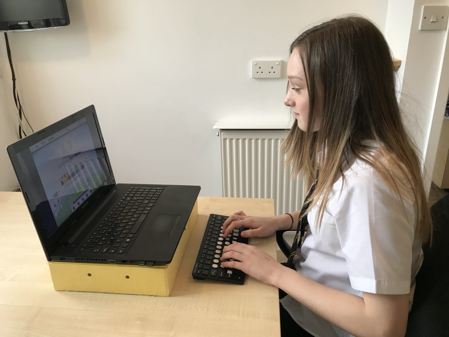 Touch typing courses for children with dyslexia Taunton Somerset